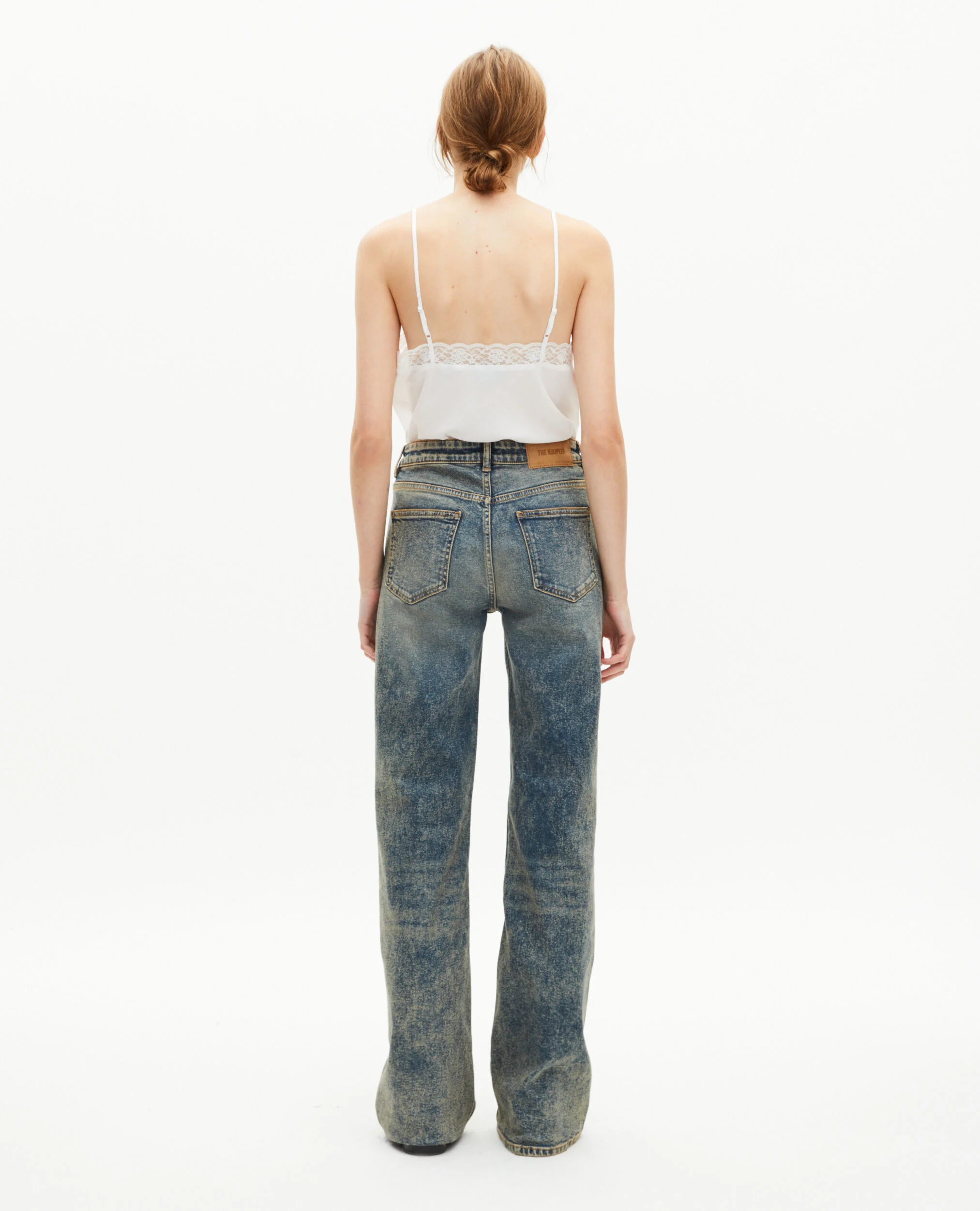 Jean bootcut bleu