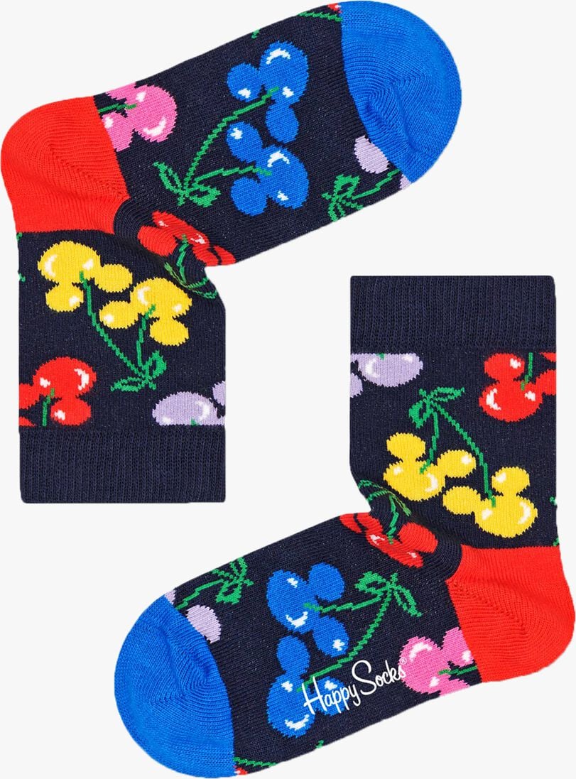 HAPPY SOCKS blauwe happy socks sokken kids very cherry mickeyj