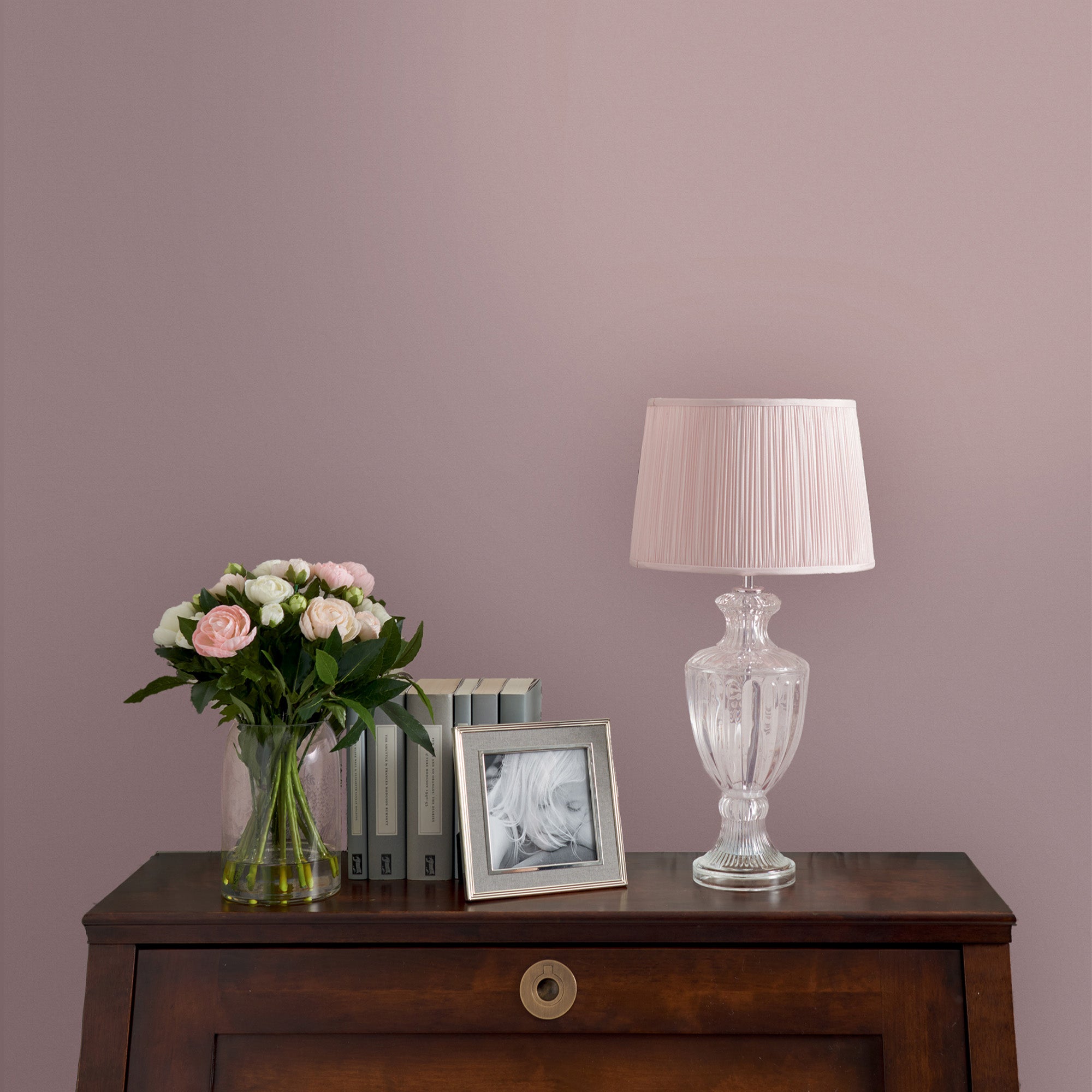 Laura Ashley Muurverf Mat 2.5L Dark Blush Roze
