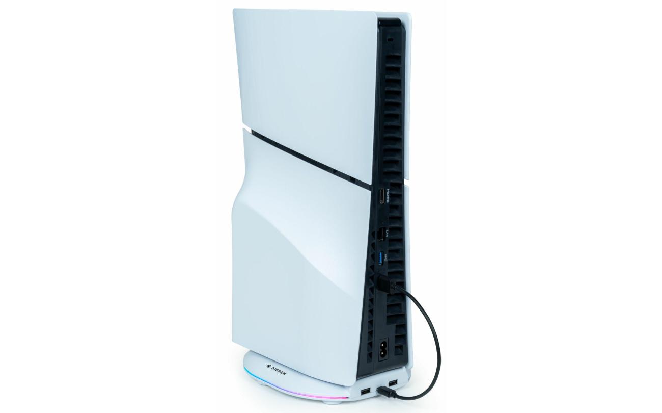 PS5 Slim Vertical Console Stand & Charging Station