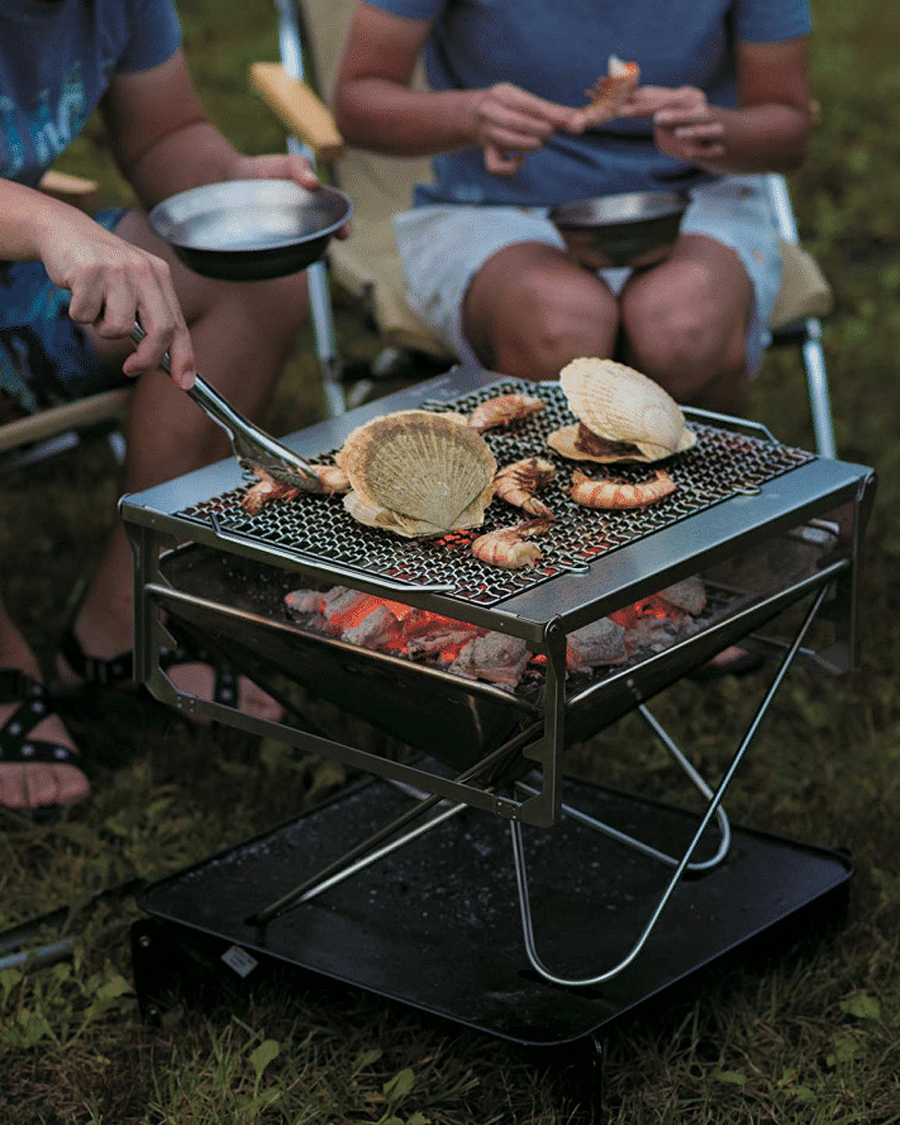 Snow Peak Tabiki Fire & Grill Stainless Steel