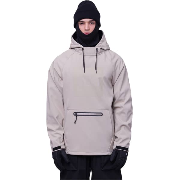 Veste snowboard 686 MENS WATERPROOF HOODY PUTTY
