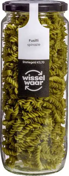 Fusilli spinazie