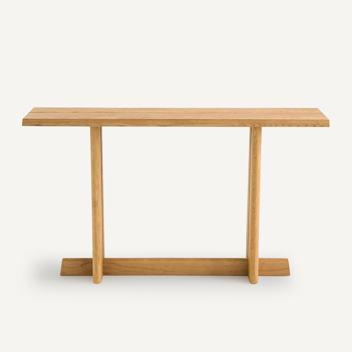 AM.PM<br>Mesa de consola em carvalho maciço, lixada e folheada, Boecy