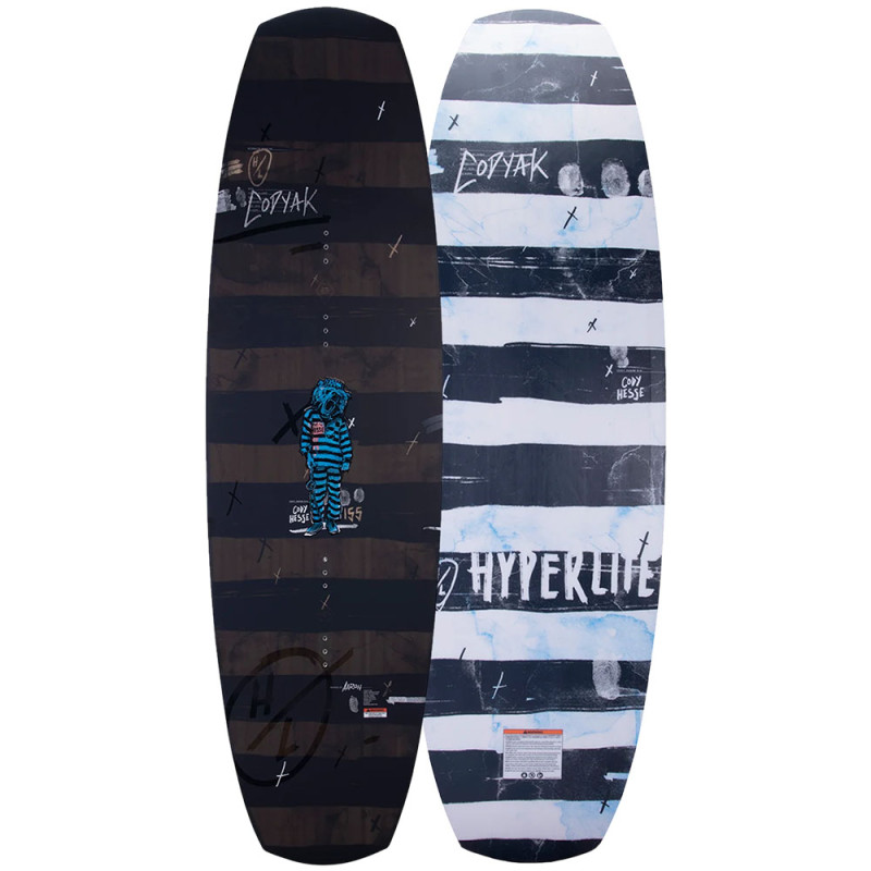 PACK WAKEBOARD HYPERLITE CODYAK 2024 + CHAUSSES HYPERLITE CODYAK 2023