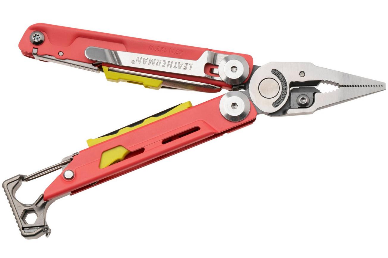 Leatherman Signal 833183 Guava Survival Multitool, nylon foedraal