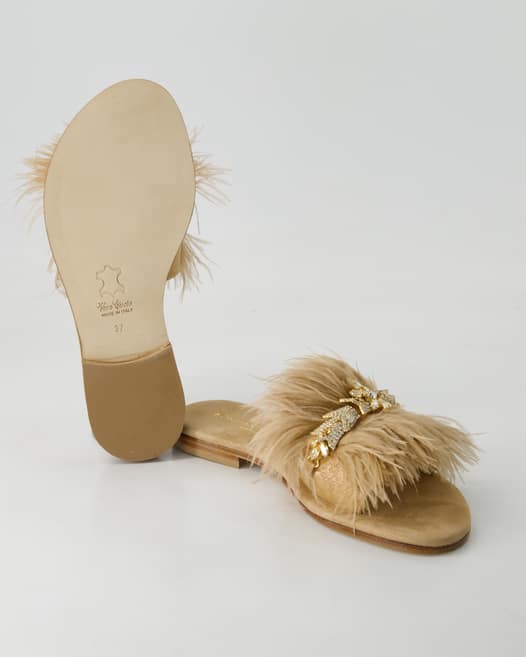 Konstantin Starke FB1114-503 Pantoletten in Beige