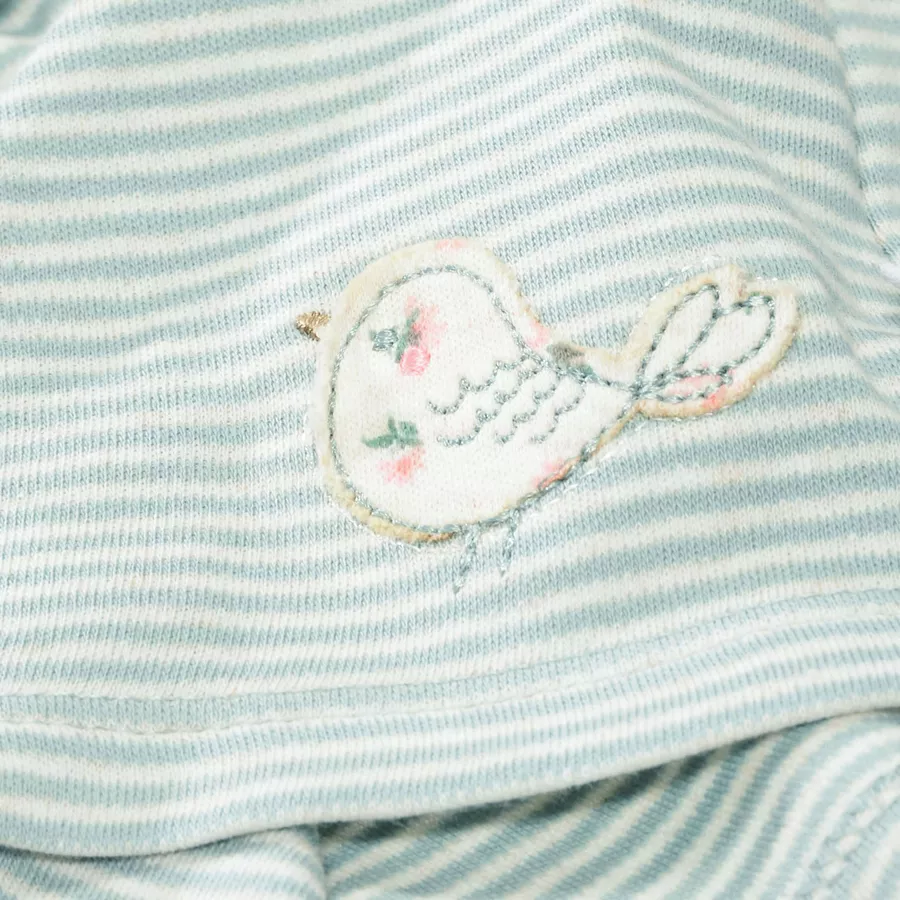 STACCATO Tunika pale mint gestreift