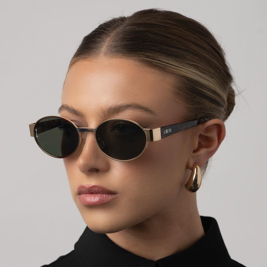 Otra Eyewear Echo Gold Tortoise/Green