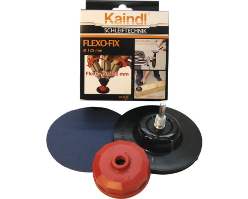 Flexo-Fix schuurschijf Kaindl Ø 125 mm incl. hechtschuurmachine 10310