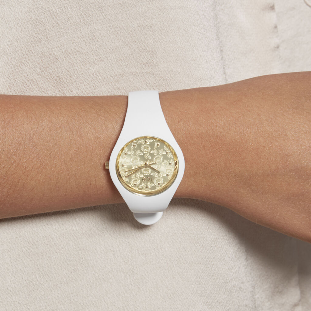 Montre Ice Watch Flower Blanc