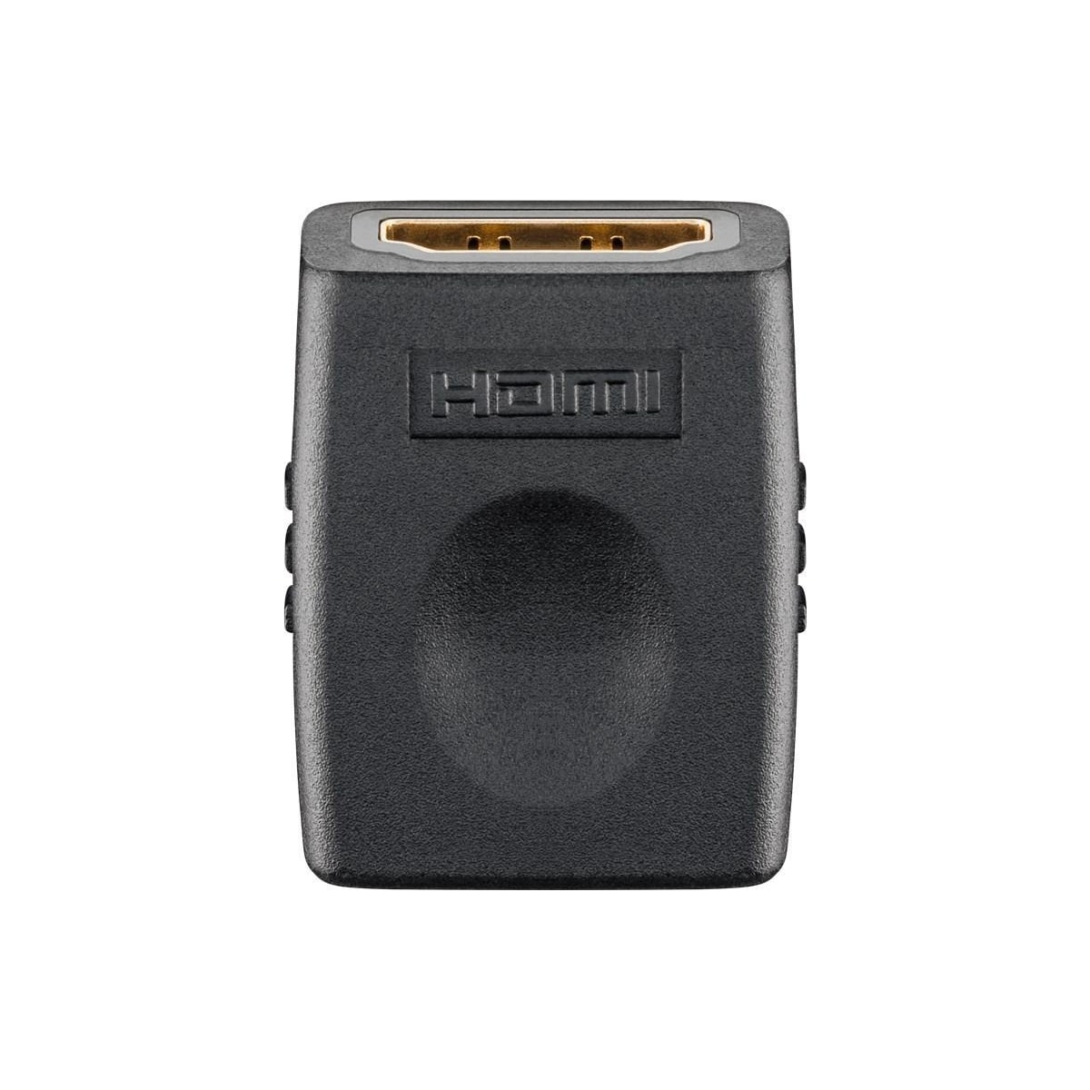 Goobay HDMIâ„¢-adapter, gullbelagt