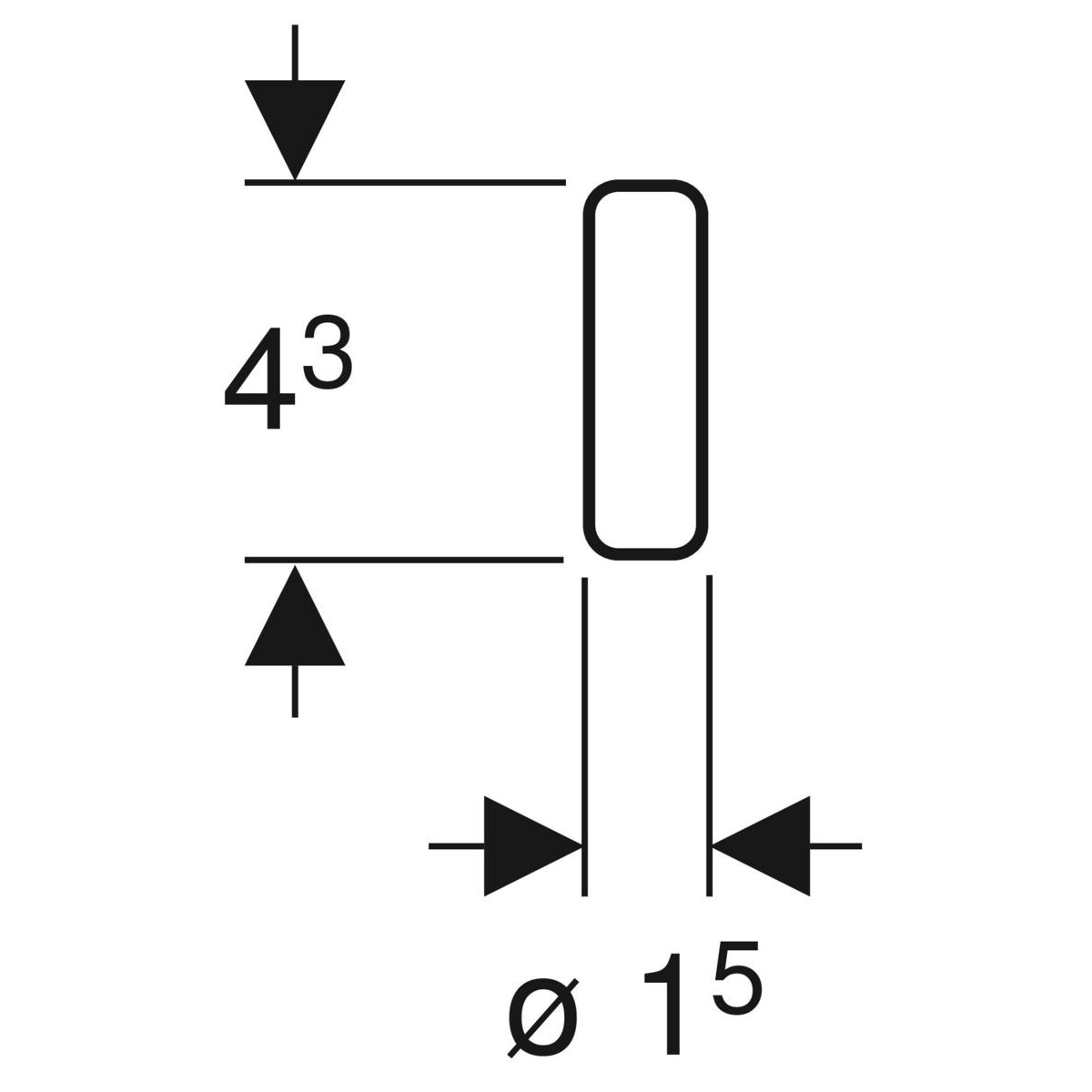 Geberit DuoFresh sticks 8 stuks