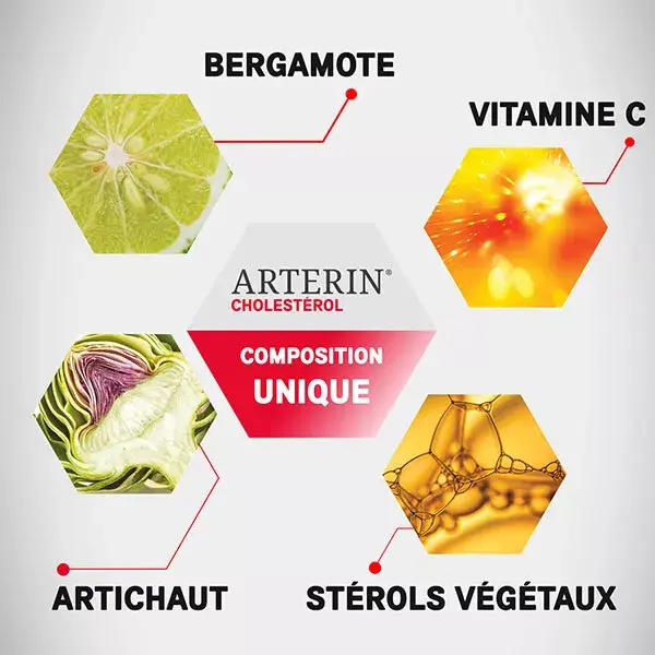 Arterin Colesterol com Ingredientes Ativos de Origem Natural - 30 Comprimidos