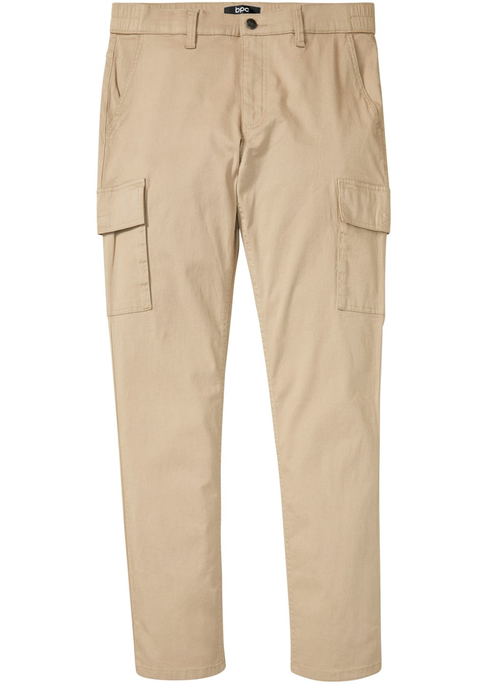 Pantalon cargo extensible Slim Fit confort pour le ventre, Straight