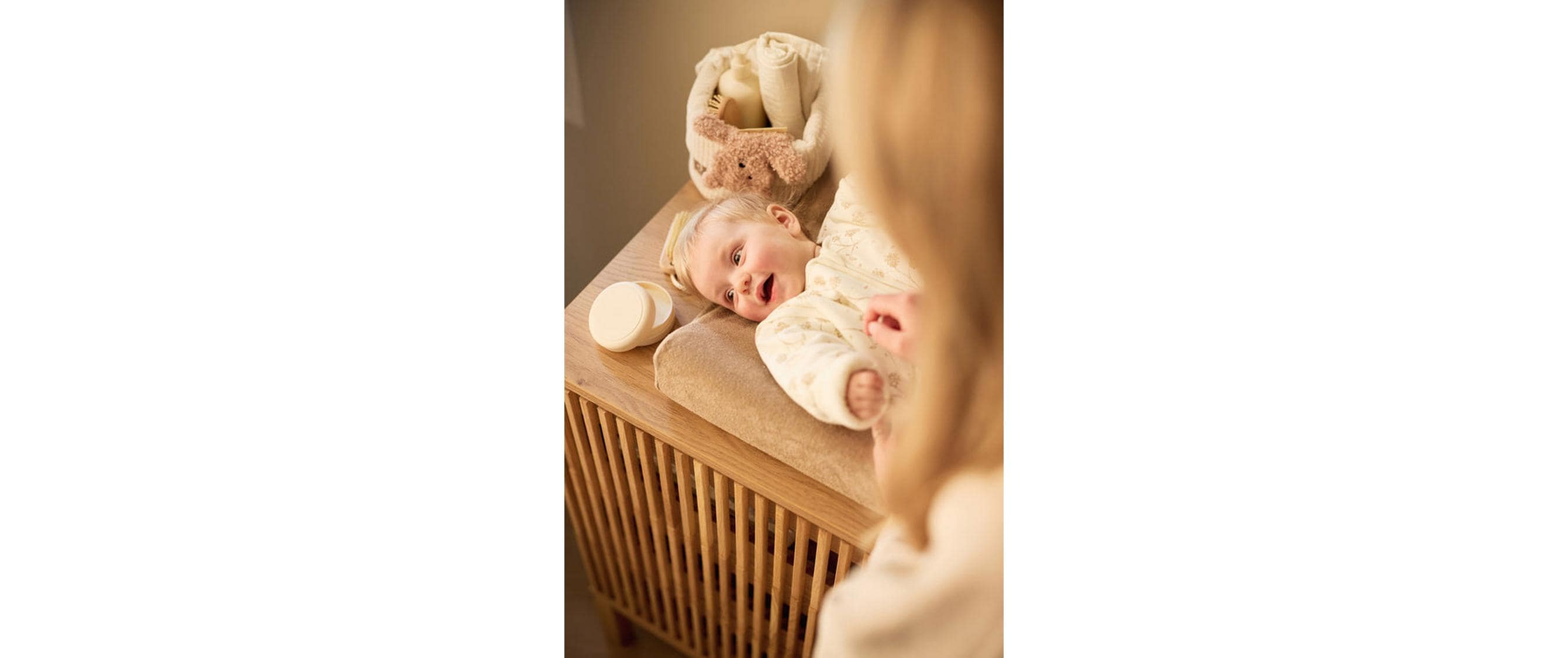 Baby-Ganzjahresschlafsack Leafy Dreams 60 cmGefütterter Schlafsack mit abnehmbaren Ärmeln