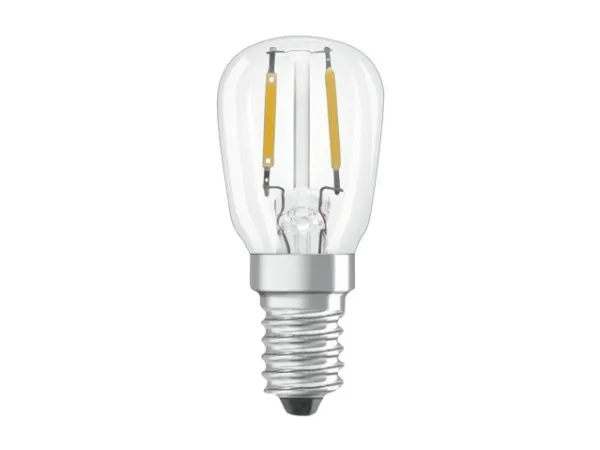 OSRAM SPECIAL - LED-filament-lyspære - form: T26 - klar finish - E14 - 2.8 W (tilsvarende 25 W) - klasse F - varmt hvidt lys - 2700 K
