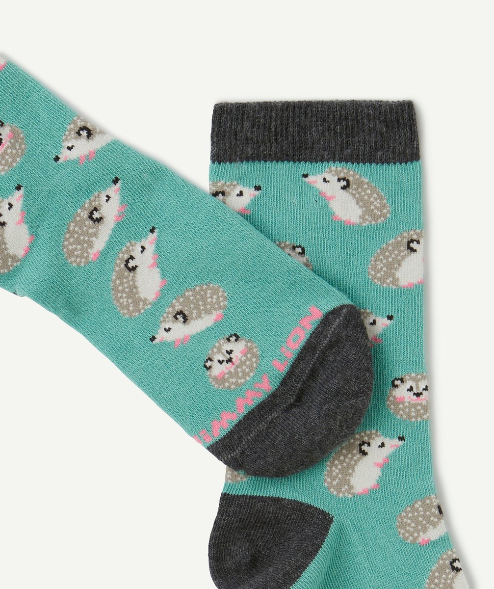 JIMMY LIONPAIRE DE CHAUSSETTES AVEC IMPRIMÉ HÉRISON