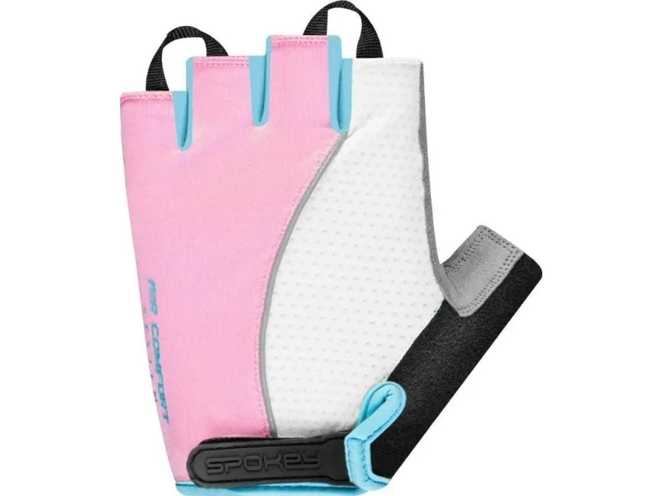 Spokey SPOKEY - Piacenza, cykelhandsker M WT/PK/BL