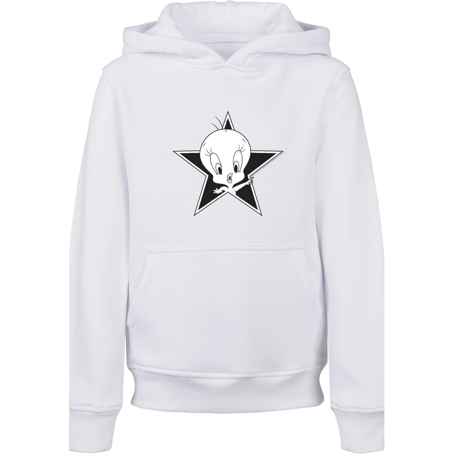 F4NT4STIC Hoodie Hoodie 'Looney Tunes Tweetie' weiß