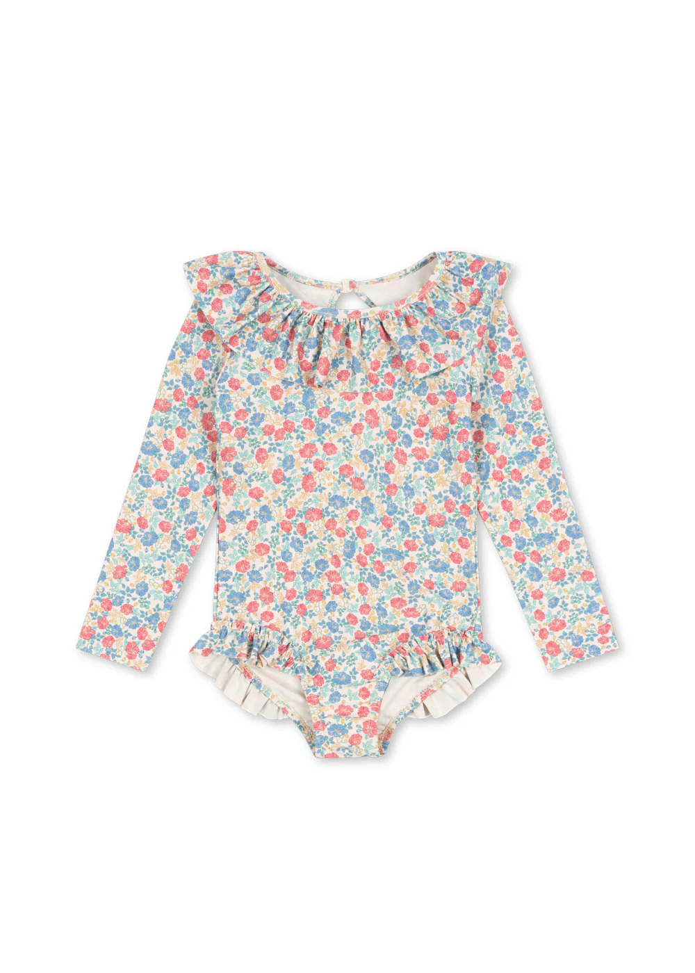 manuca langærmet badedragt - fiola - 9M