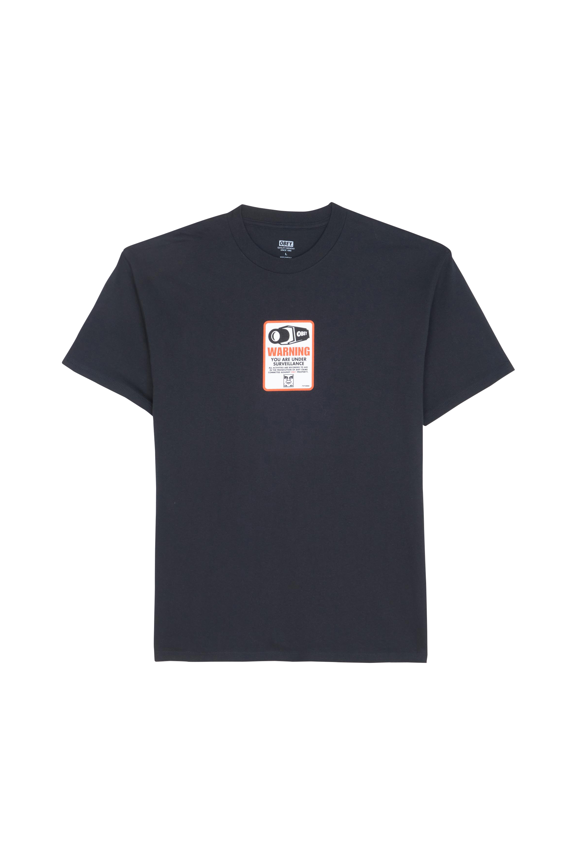 OBEY T-shirt OBEY SURVEILLANCE Noir