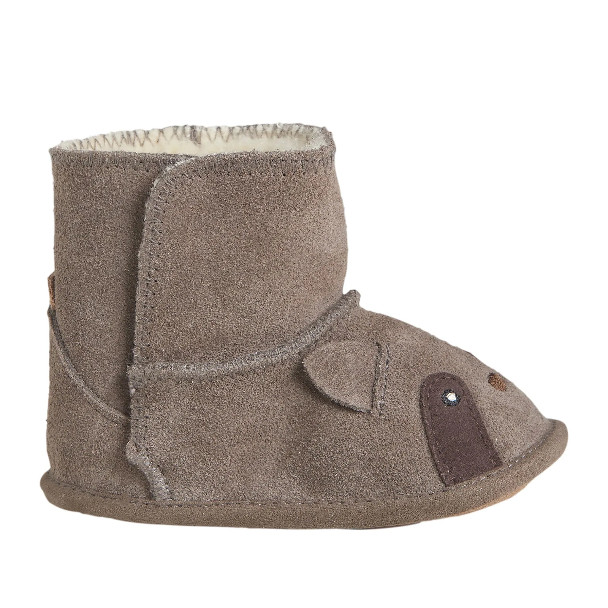 En Fant Botte Animal Suède Pointures 18-23