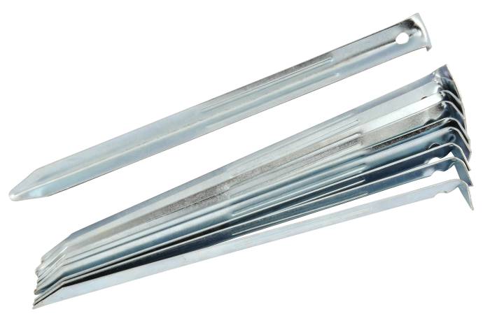 Stormpløkker forzinket jern 23 cm 10-pk. - Sunlife
