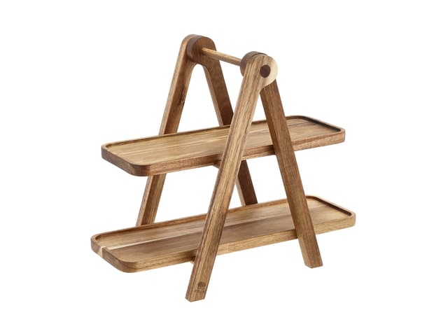 HOLM Serveringsopsats 36 x 18,4 x 30 cm Akacie