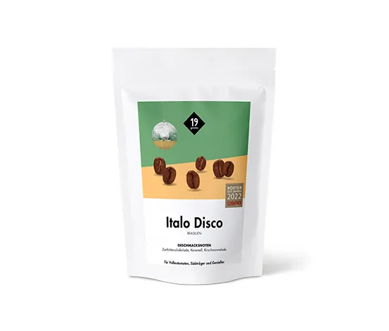 19grams - Italo Disco Espresso - 1 kg Ganze Bohne