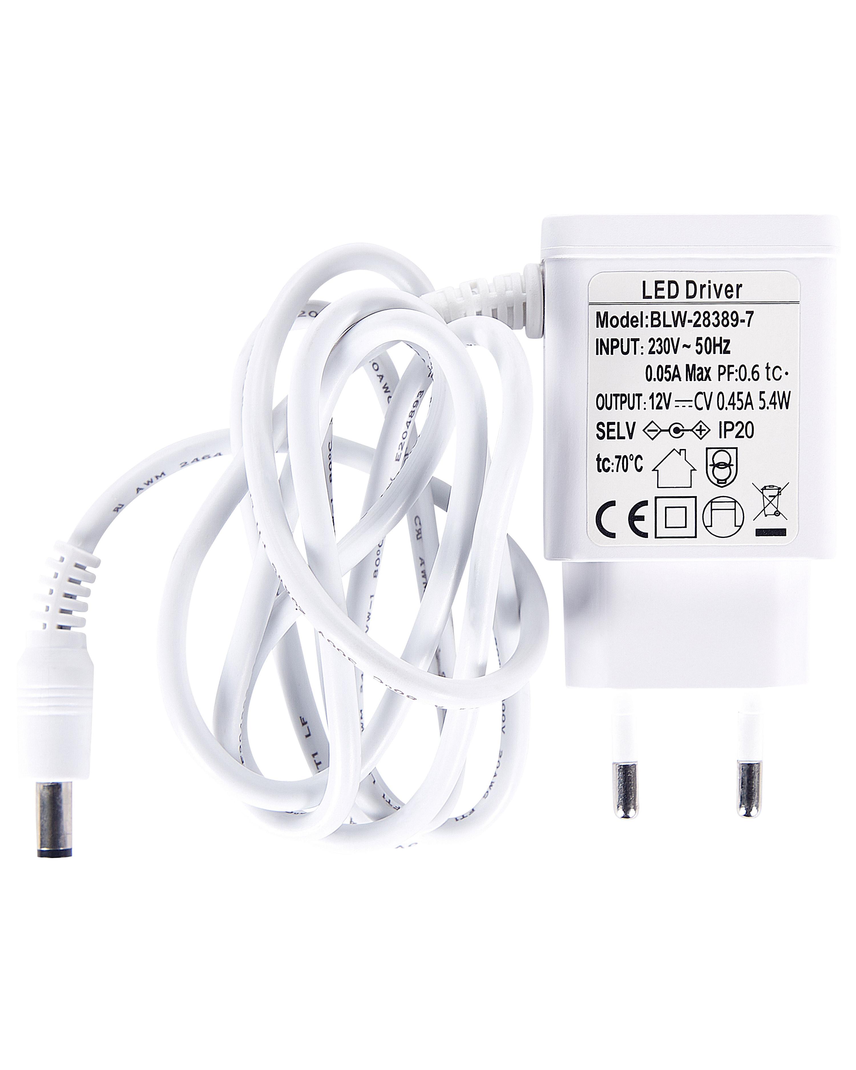 LED staande lamp CASSIOPEIA met dimmer Metaal Wit