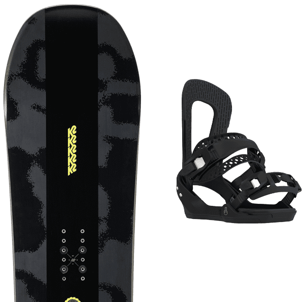 Pack snowboard K2 EMBASSY + Fix