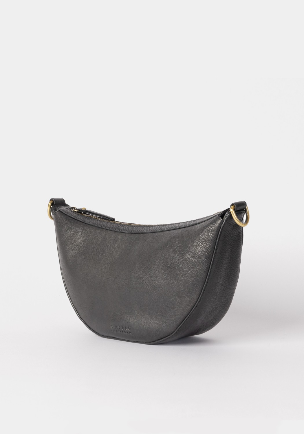O My Bag Crossbody Bag Leo Soft Grain Leather Black