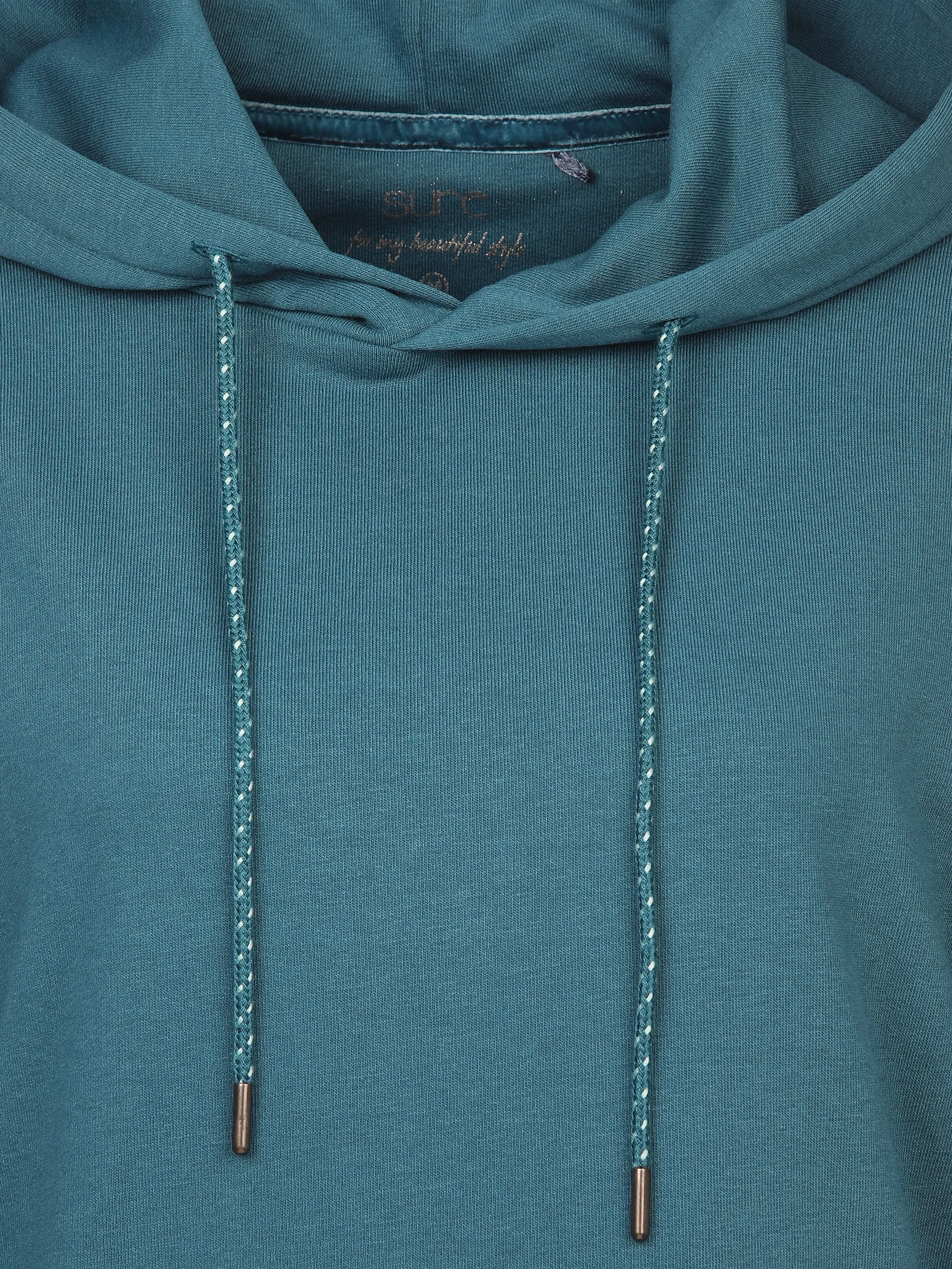 Damen Sweatkleid mit Kapuze
