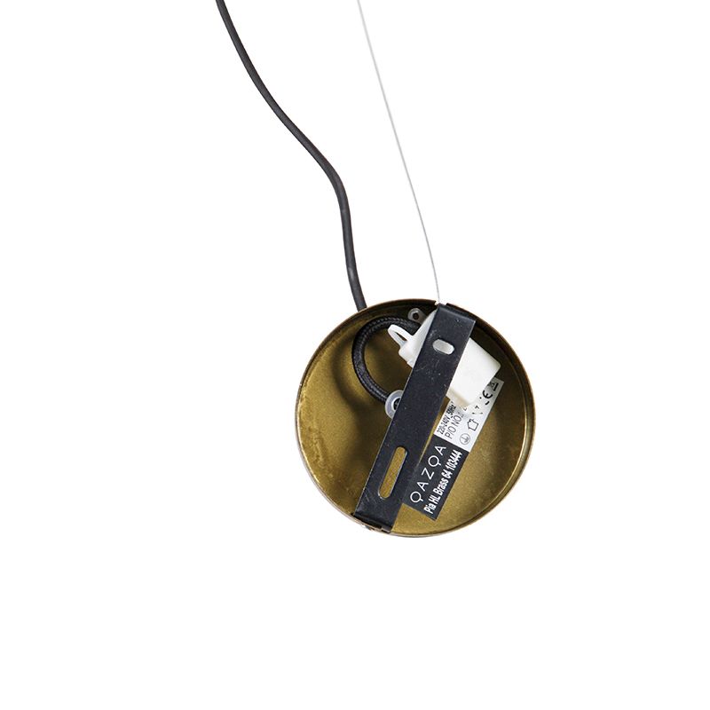 Design hanglamp messing draad 64cm - Pia