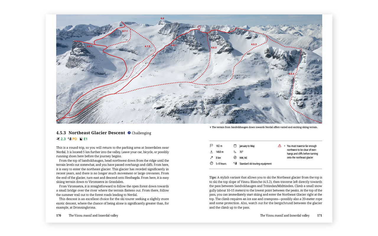 Bøker Ski Touring in Sunndal