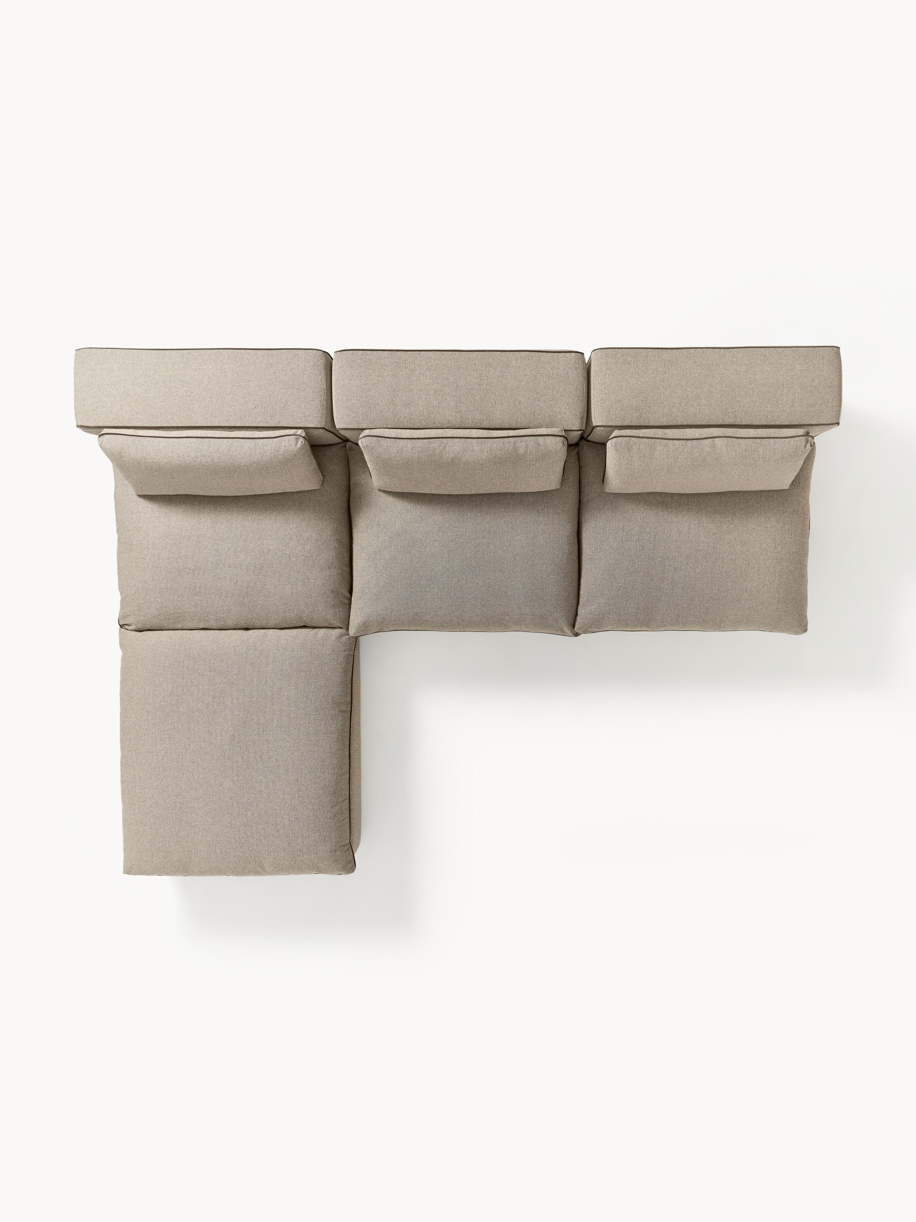 Modulaire bank Felix met poef (links/rechts)