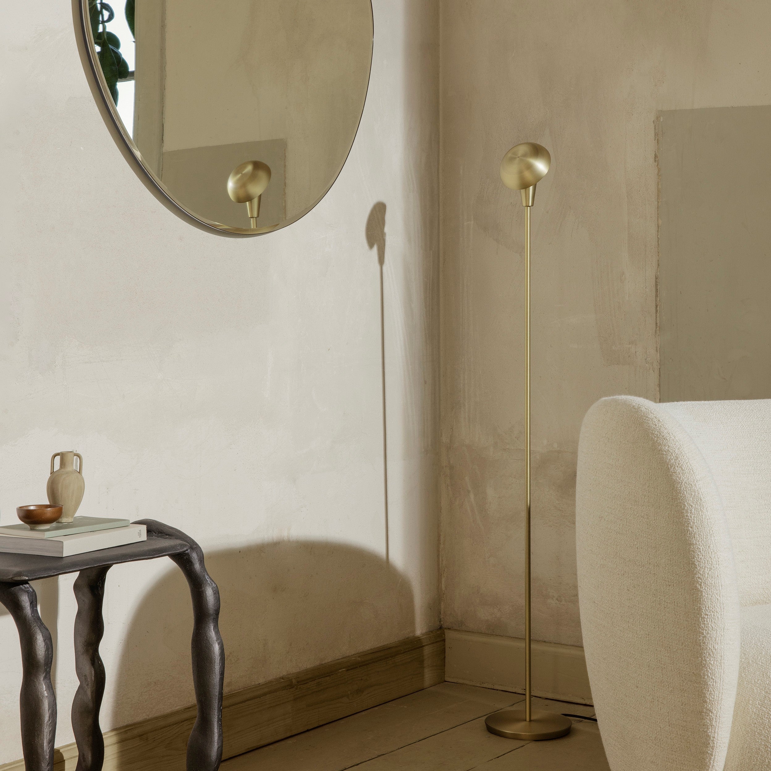 Ferm Living Tiny Vloerlamp - Brass
