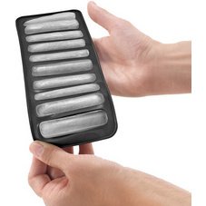 Bac à glaçons, silicone, pour 10 glaçons, noir