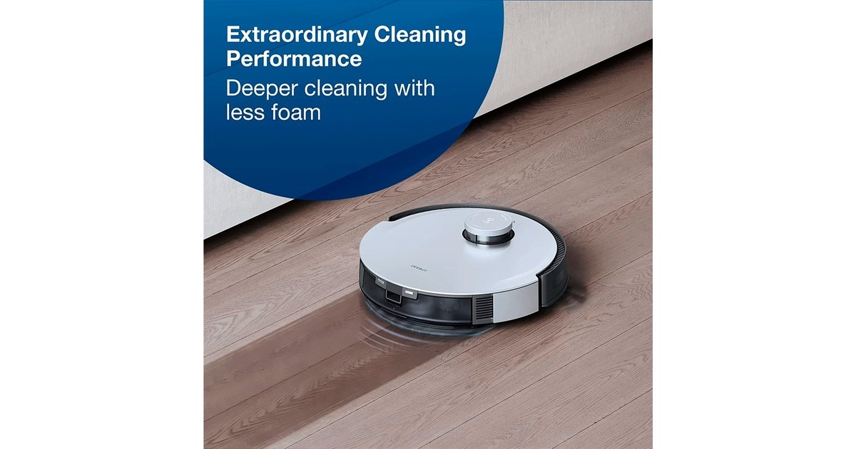 ECOVACSDEEBOT reinigingsmiddel, 1 liter  (voor X2 OMNI / T20 OMNI / T20e OMNI / X1 OMNI / T10 TURBO)
