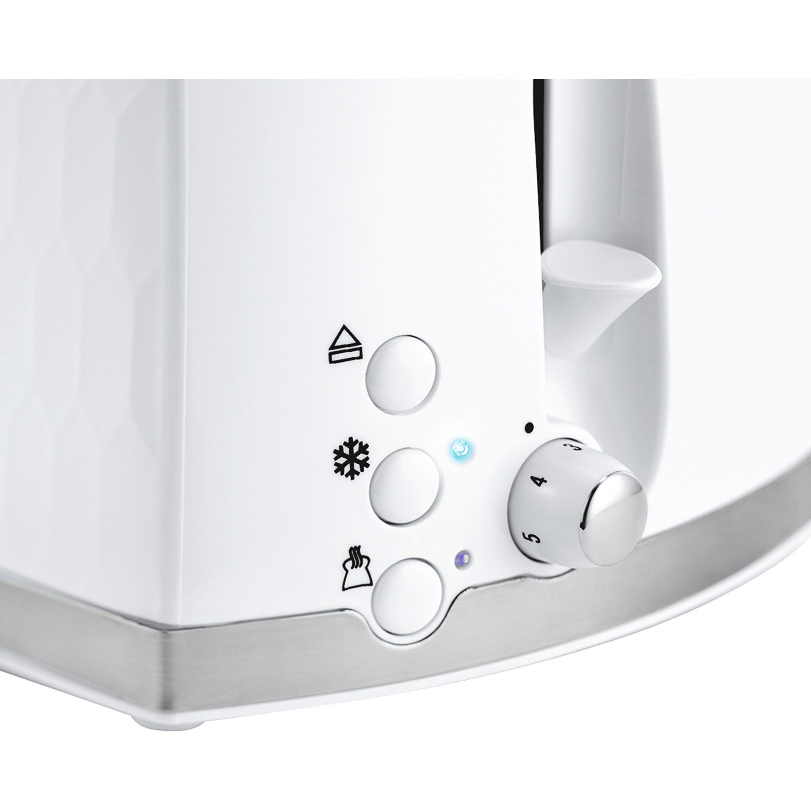 Russell Hobbs Honeycomb 2S Toaster White 26060-56
