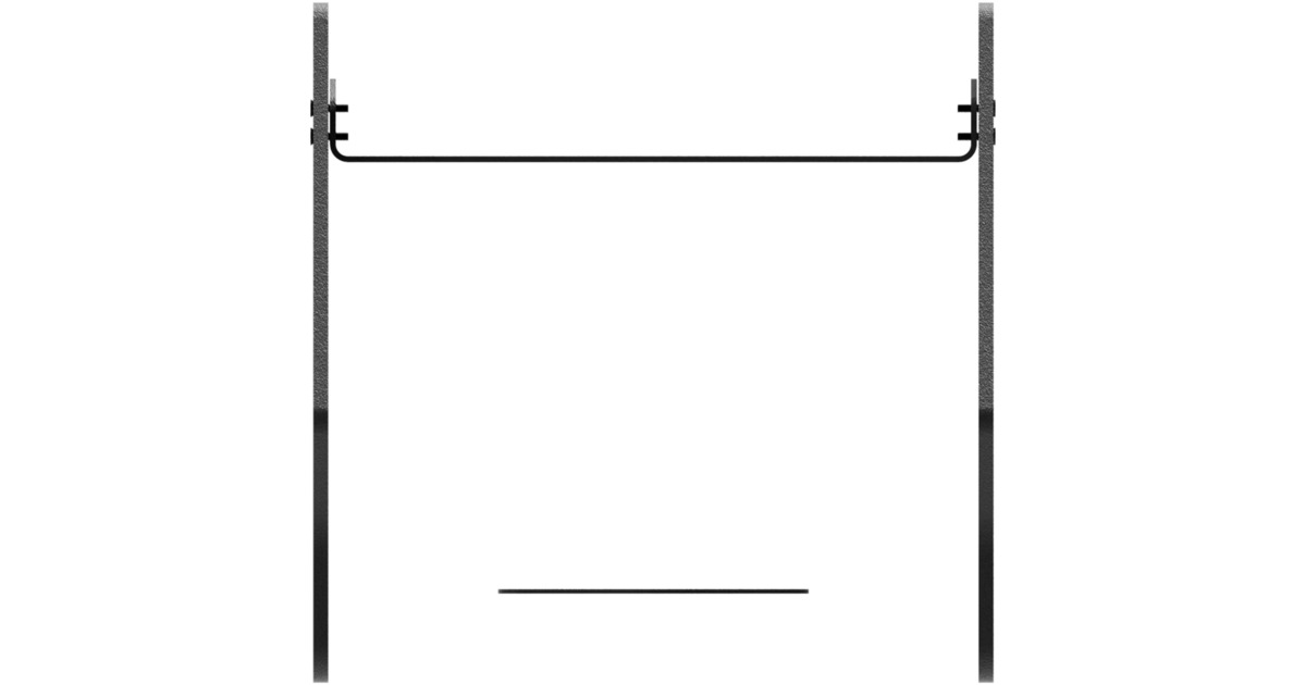 Res-TechX1 Lateral Mount Universal bevestiging  (Zwart)