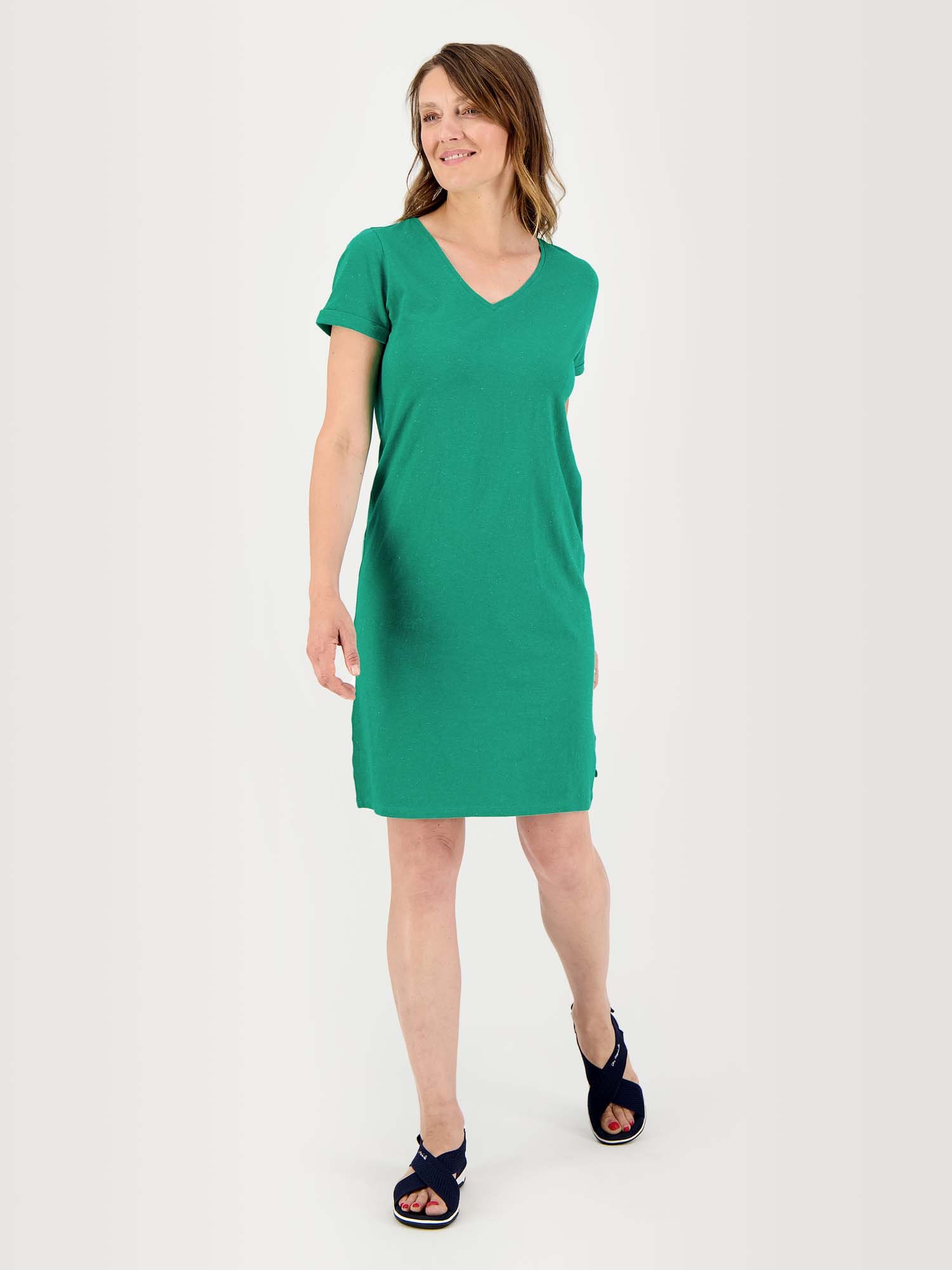 Robe Femme Jersey Coton Vert