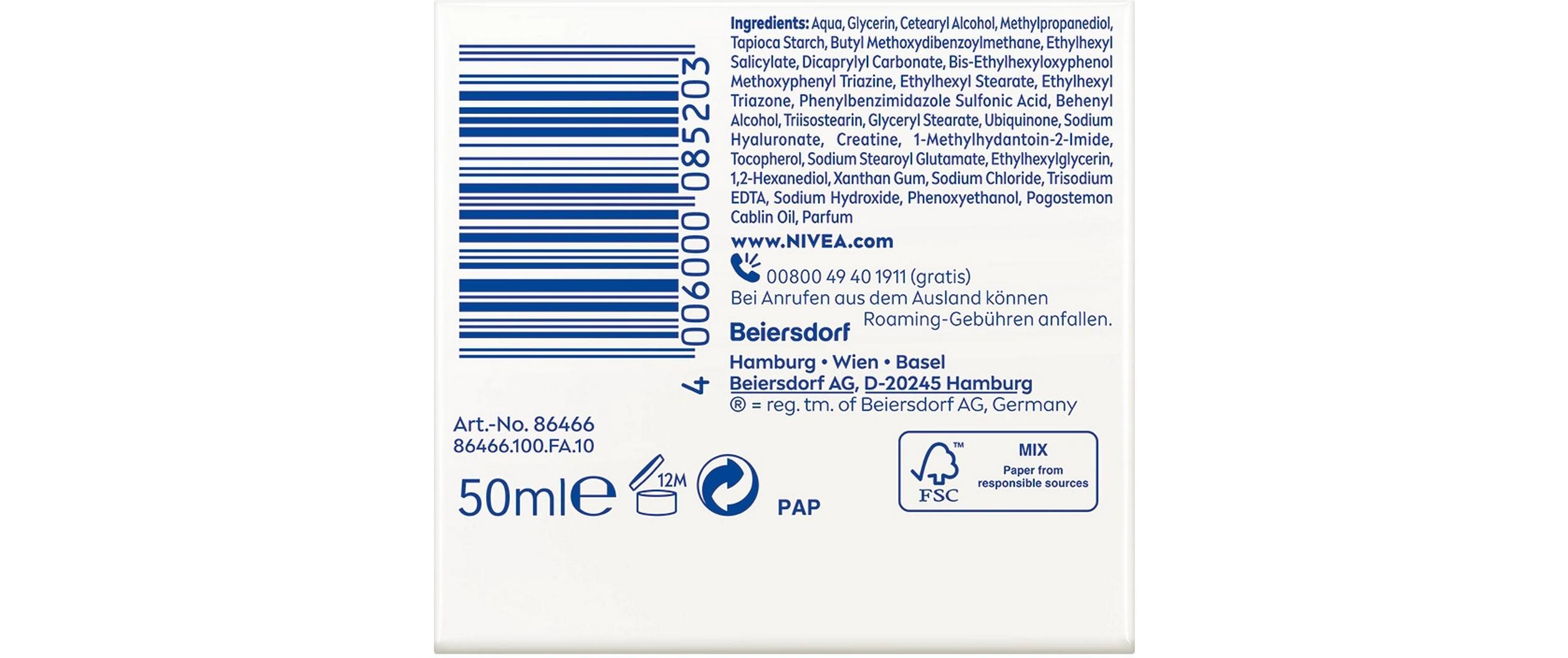 Tagescrème Care Q10 straffend LSF 30 50 mlFeuchtigkeitsspendende Tagespflege