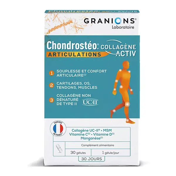 Granions Chondrostéo Joint Collagen Activ 30 cápsulas