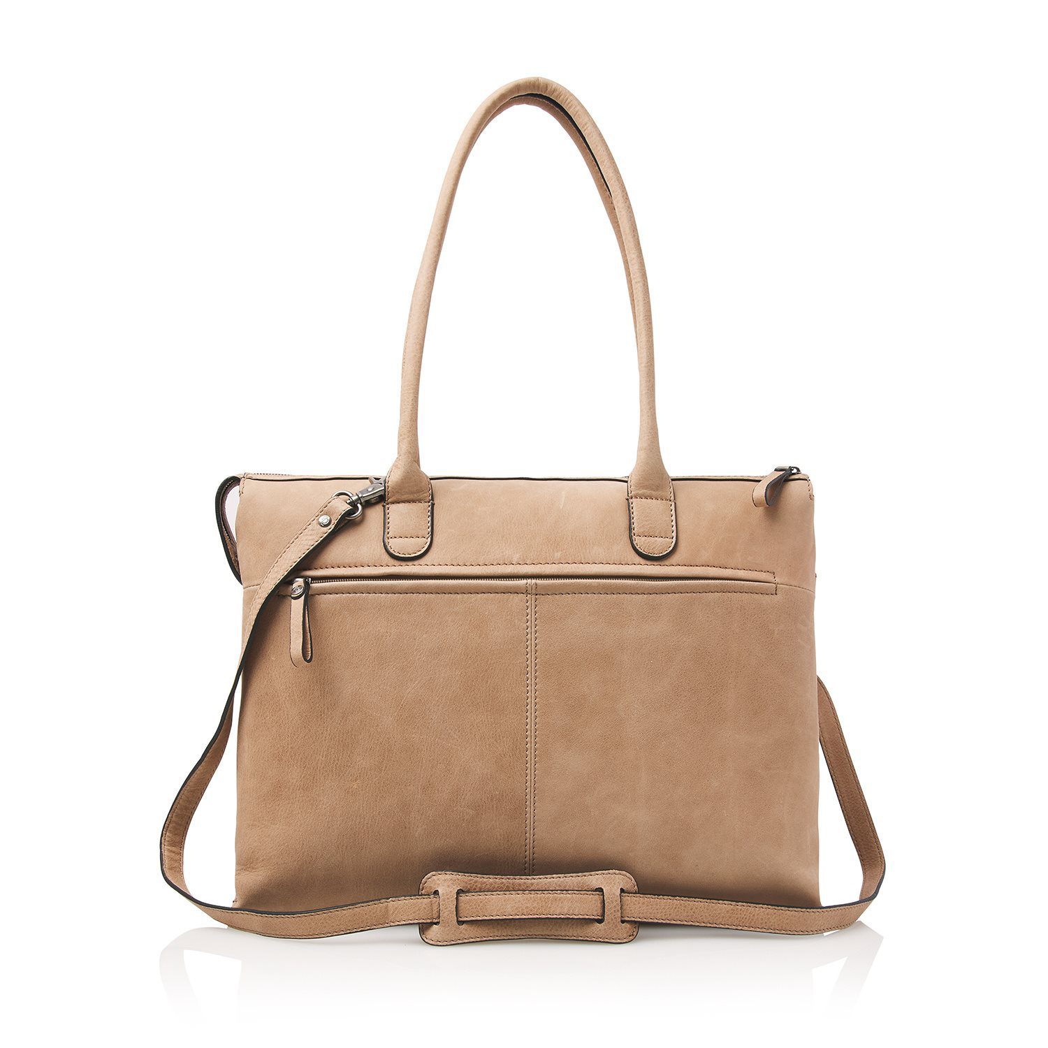 Castelijn & Beerens Carisma Laptoptas 15,6 inch + Tablet RFID Beige