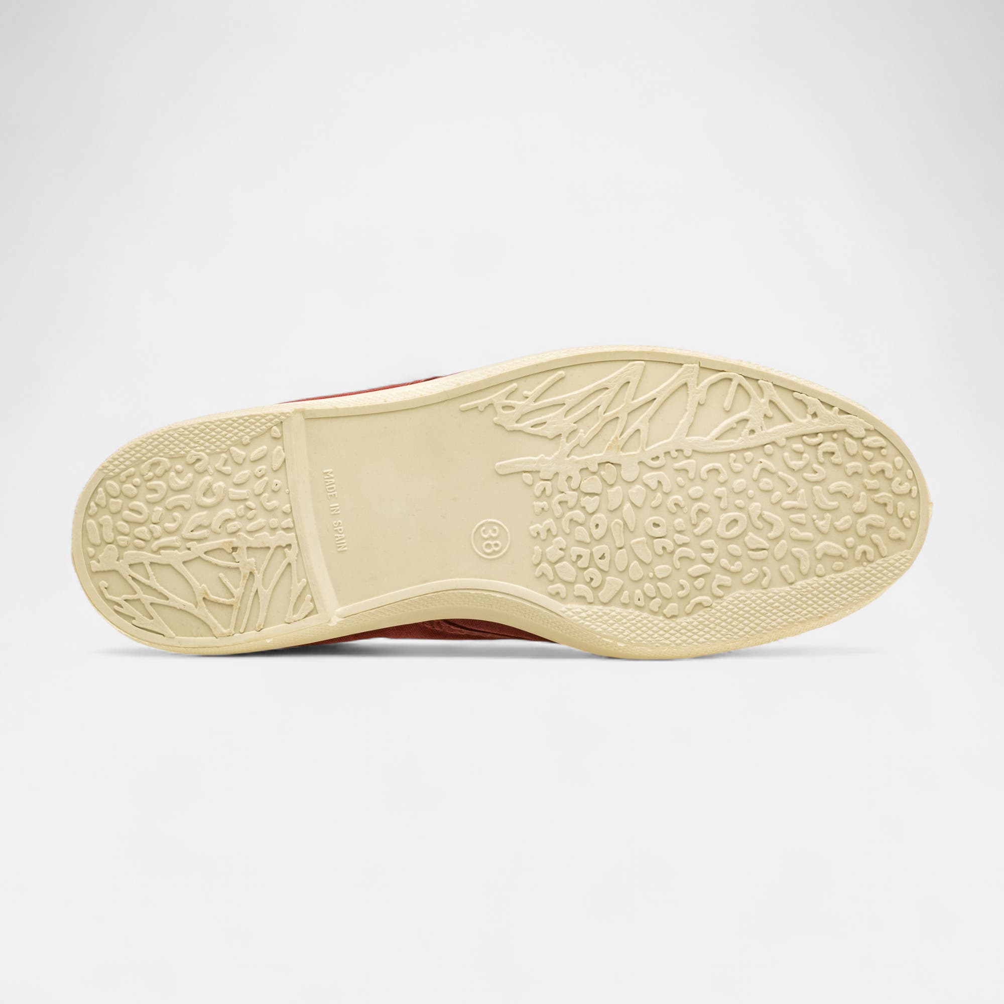 Baskets en toile Femme bordeaux
