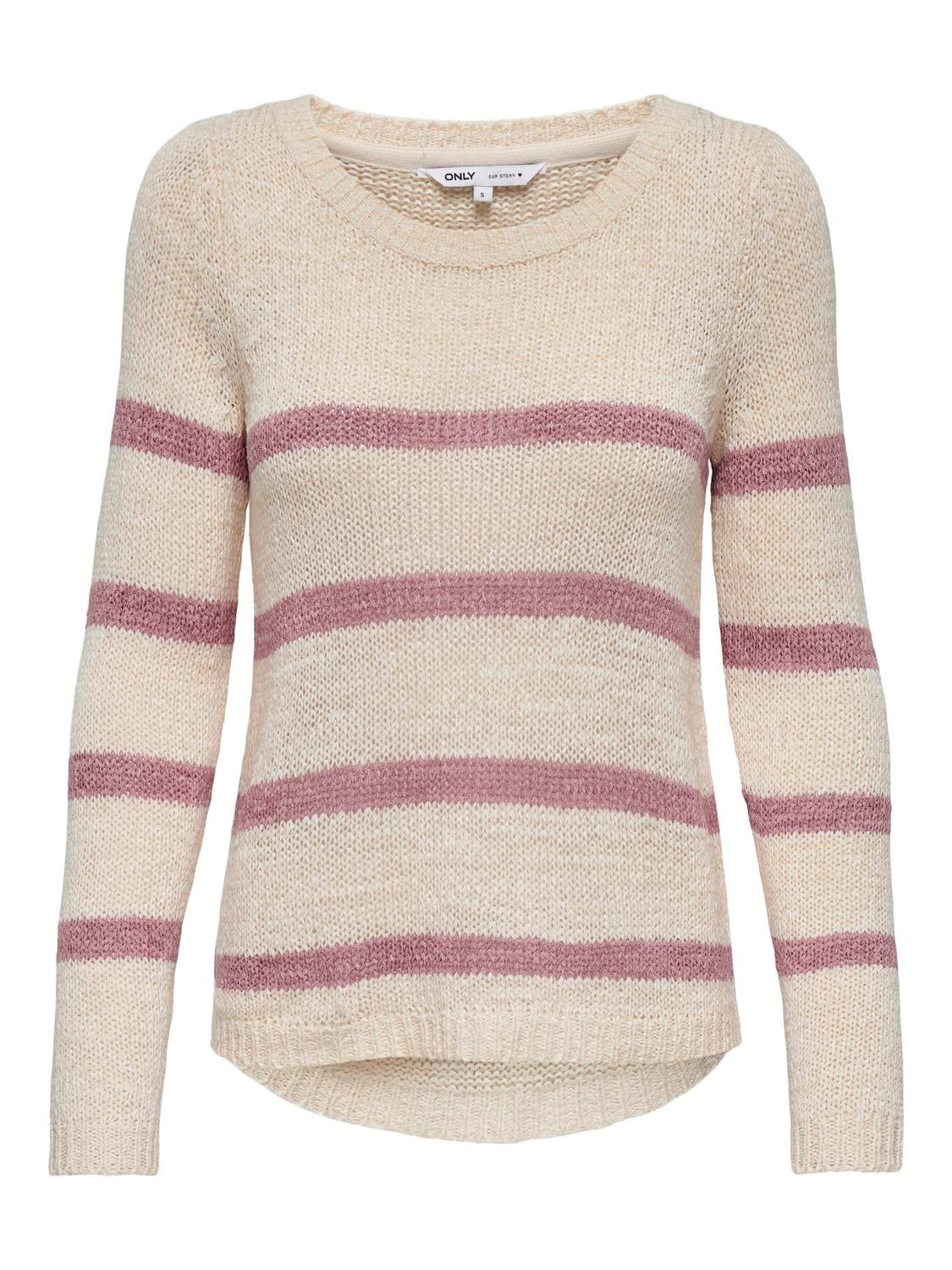 ONLGEENA Strickpullover Eggnog