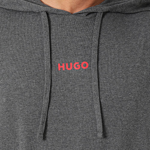 Sweat Capuche Linked 50505110 Gris Anthracite Chiné