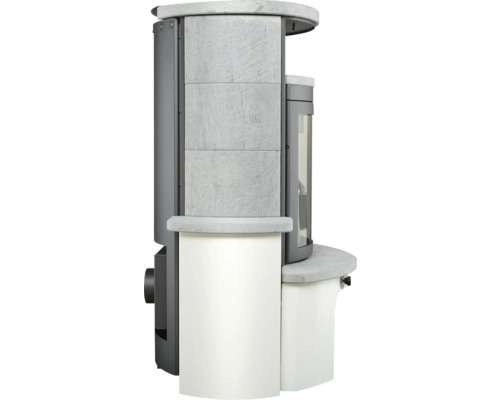 Hark Avenso GT ECOplus haardset, natuursteengrijs, 8 kW